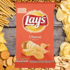 Lay's sajtos ízű burgonyachips 130 g