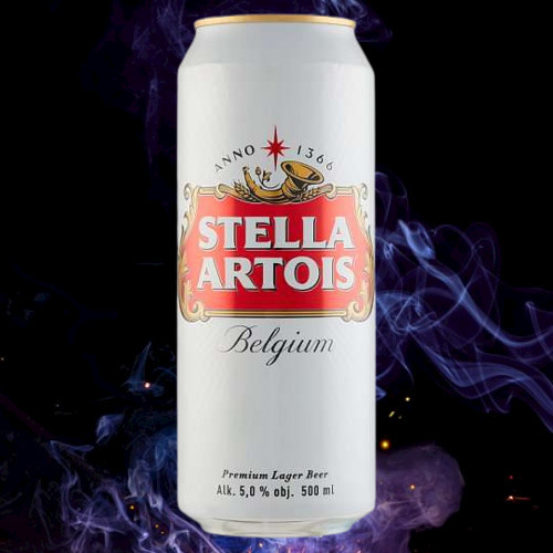 Stella Artois világos sör 0,5l dobozos 5%