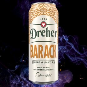   Dreher Barack világos sör és barack ízű ital keveréke 0,5l dobozos 4%
