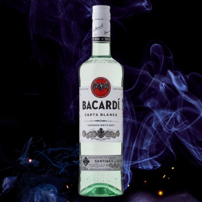 Bacardi Carta Blanca rum 37,5% 0,7l