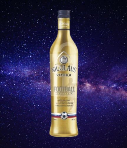 Nicolaus Extra Fine vodka-Football edition 0,5l 38%