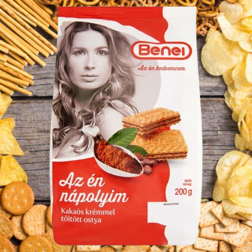 Benei kakaós krémmel töltött ostya 200g