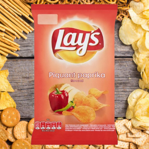 Lay's pikáns paprikás ízű burgonyachips 130 g