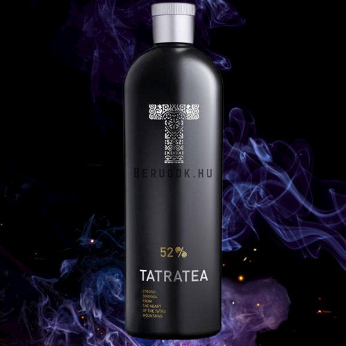 Tatratea Eredeti fekete tea likőr 0,7l 52%